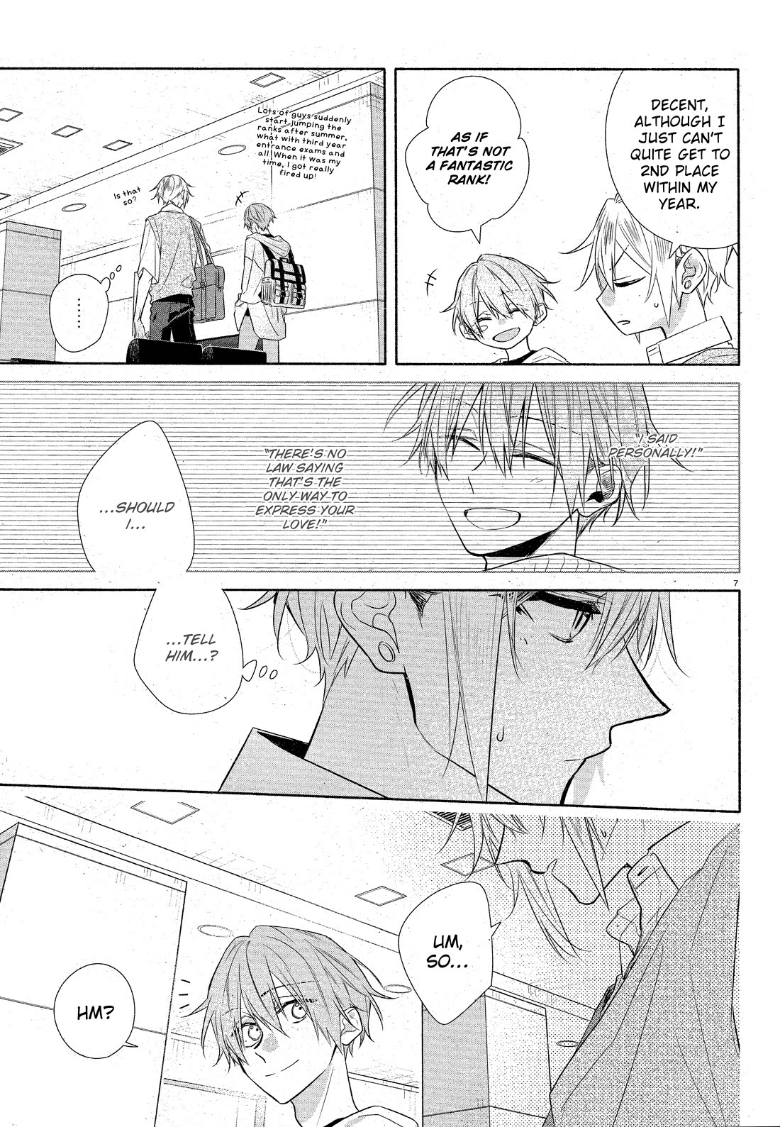 Hirano to Kagiura Chapter 36 page 8 - Chapter 36: A Brand New, Heart-Pounding Life