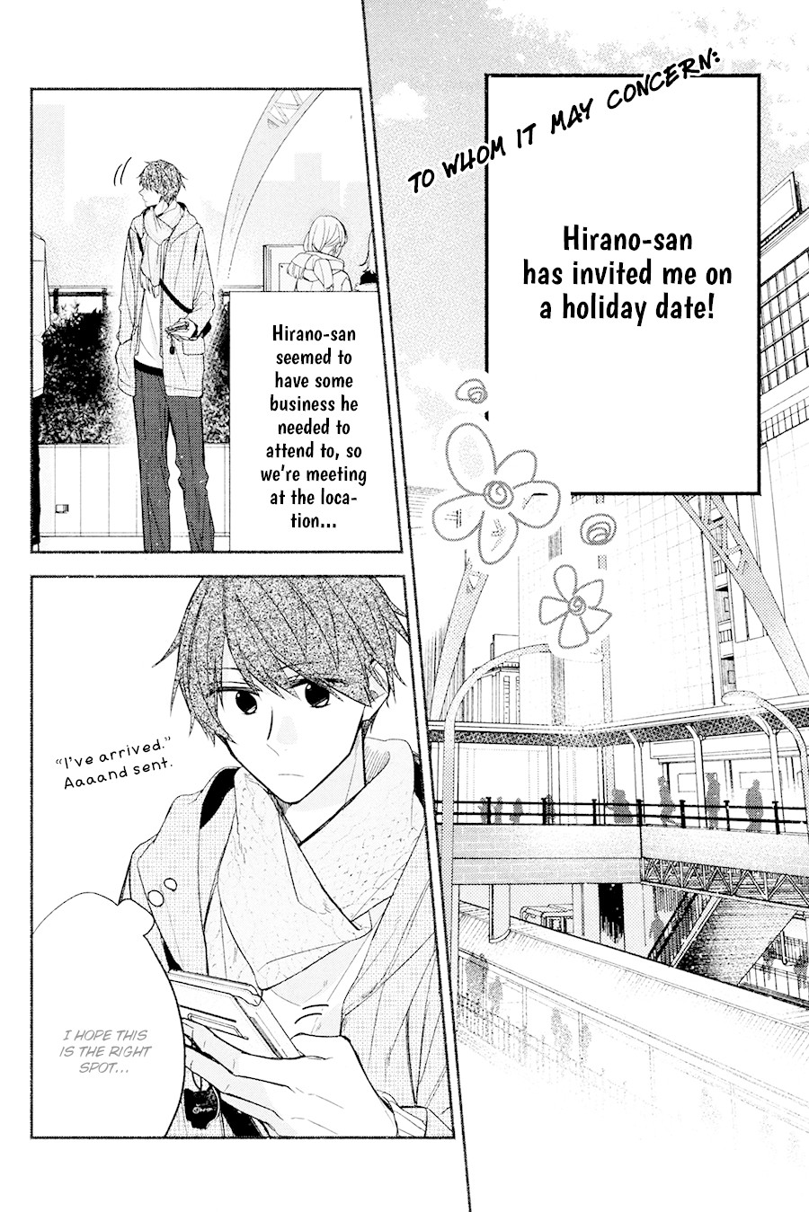 Hirano to Kagiura Chapter 4 page 15 - Chapter 4
