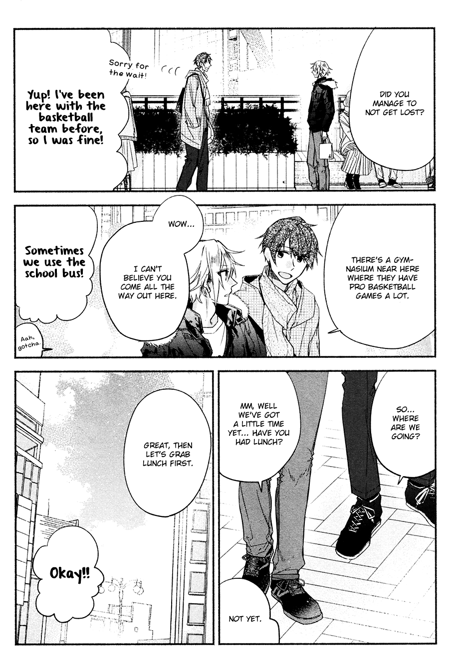 Hirano to Kagiura Chapter 4 page 17 - Chapter 4