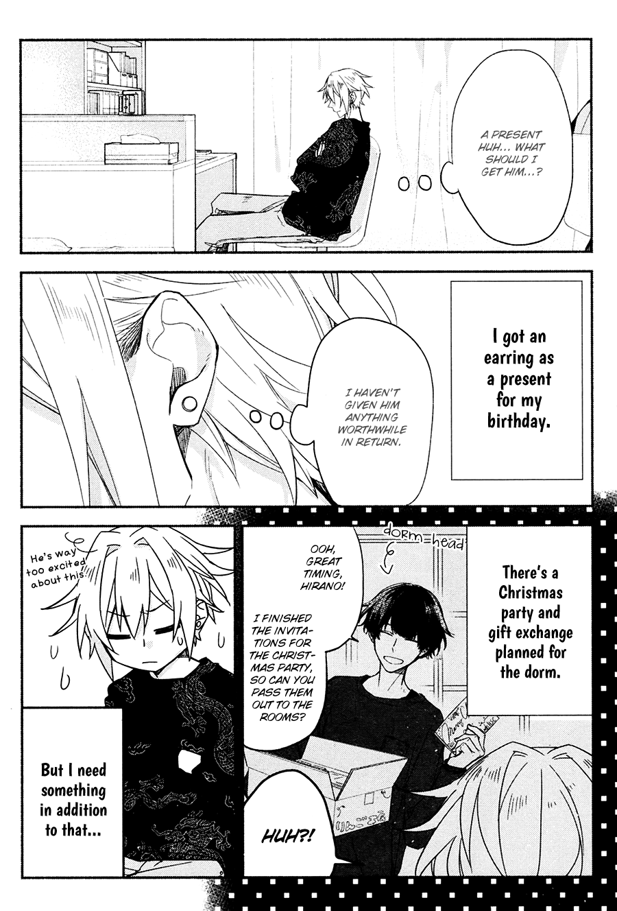 Hirano to Kagiura Chapter 4 page 5 - Chapter 4