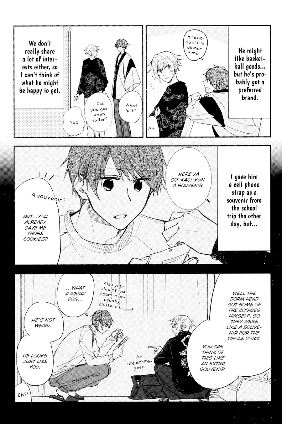 Hirano to Kagiura Chapter 4 page 6 - Chapter 4