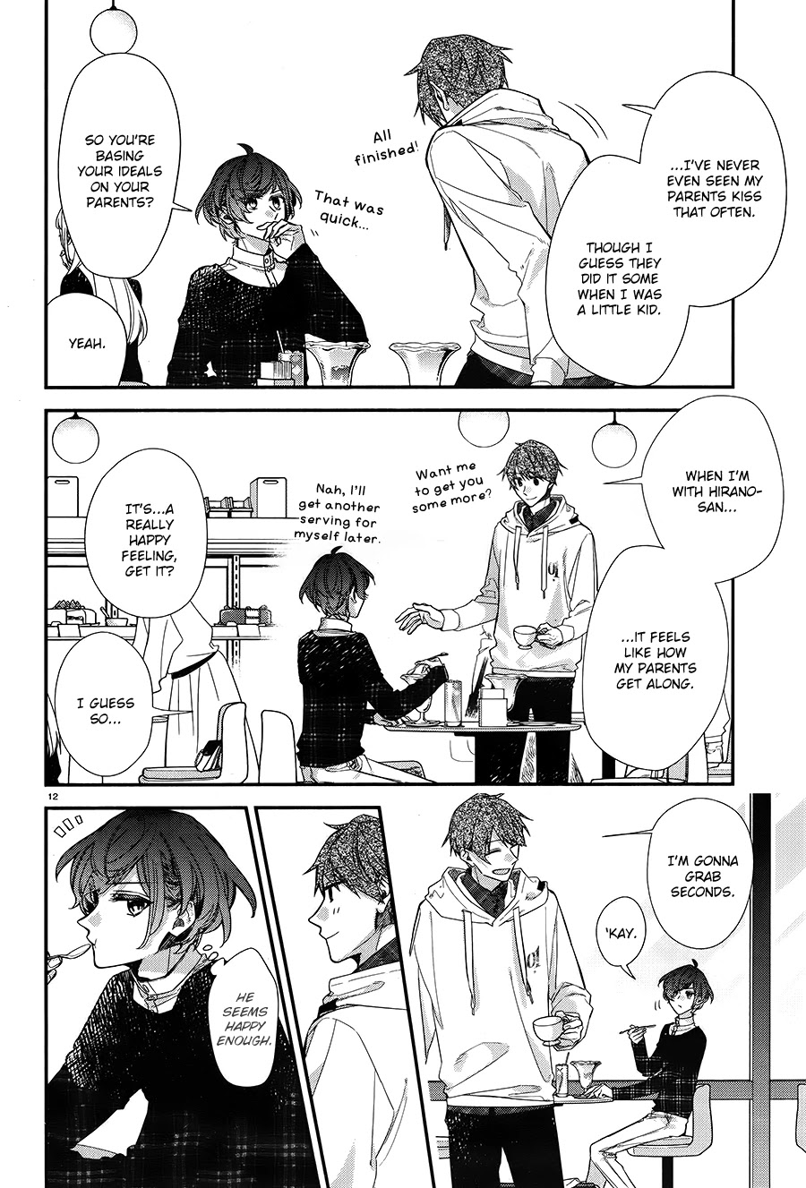 Hirano to Kagiura Chapter 6 page 13 - Chapter 6