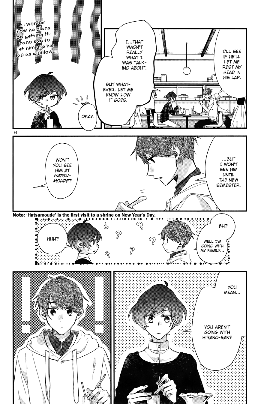 Hirano to Kagiura Chapter 6 page 17 - Chapter 6