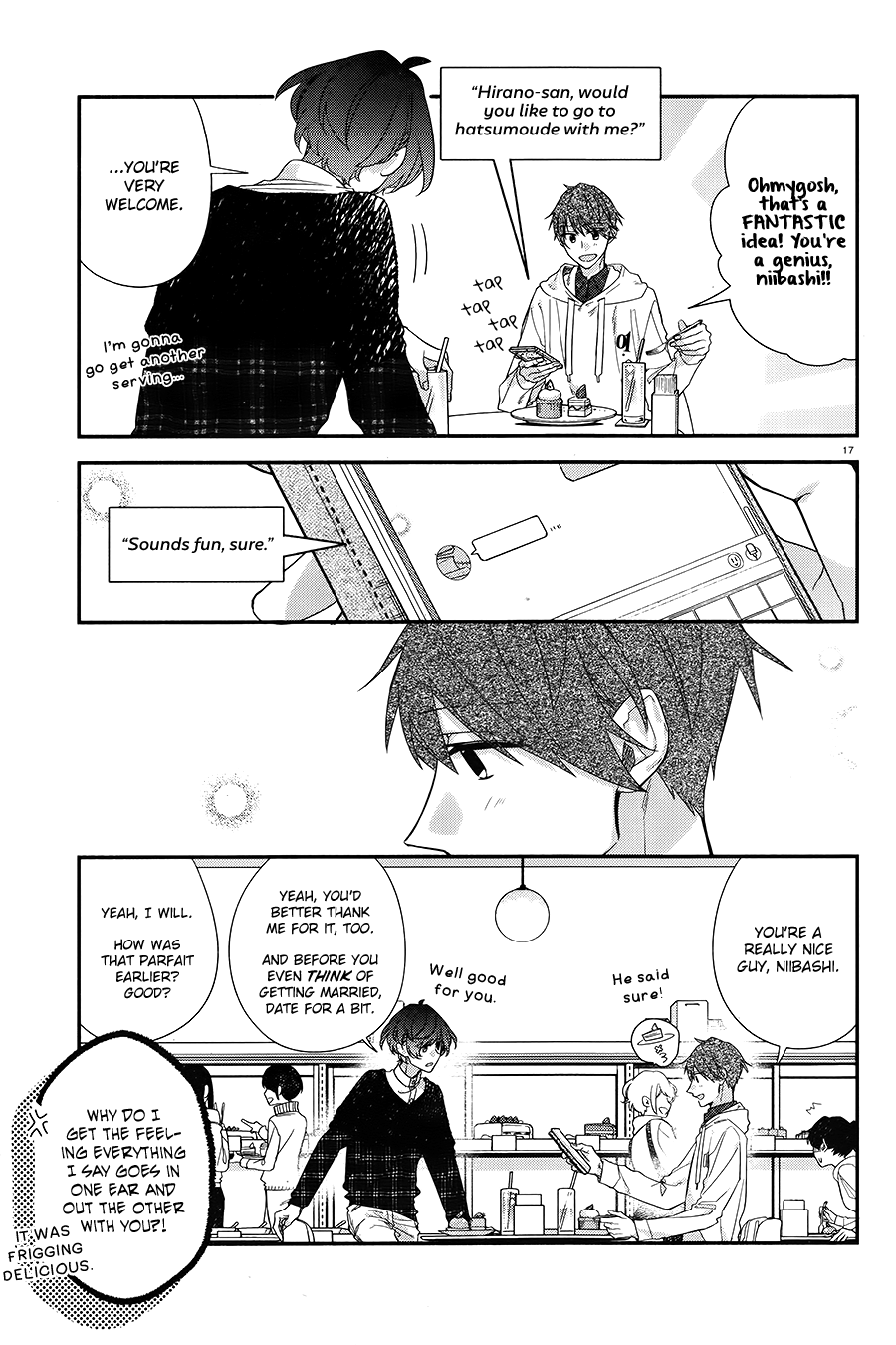 Hirano to Kagiura Chapter 6 page 18 - Chapter 6