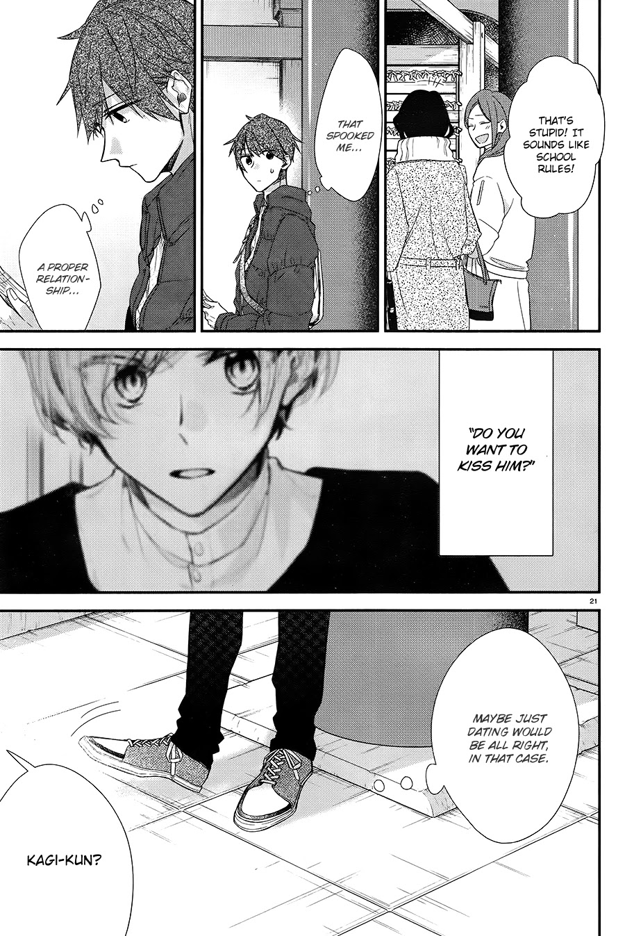 Hirano to Kagiura Chapter 6 page 22 - Chapter 6