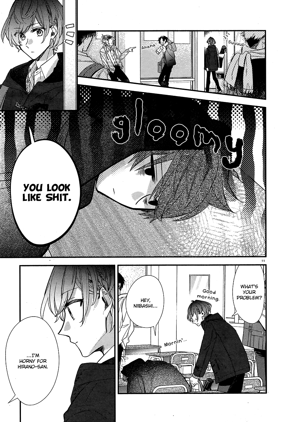 Hirano to Kagiura Chapter 8 page 15 - Chapter 8