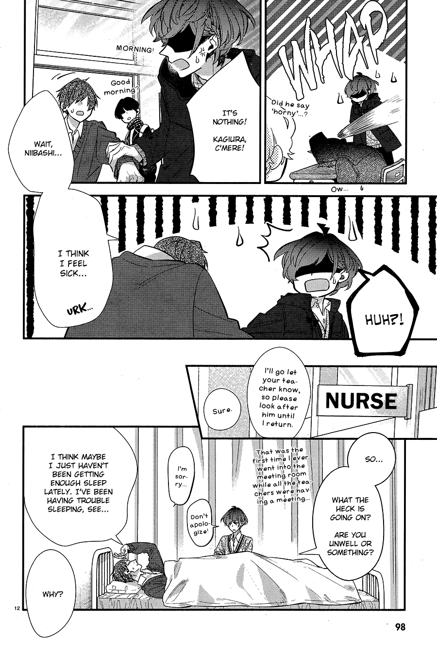 Hirano to Kagiura Chapter 8 page 16 - Chapter 8