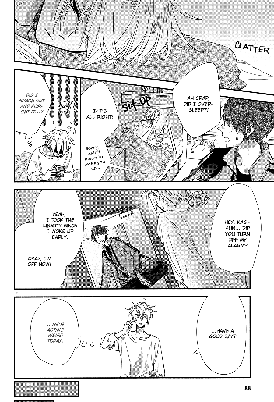 Hirano to Kagiura Chapter 8 page 6 - Chapter 8