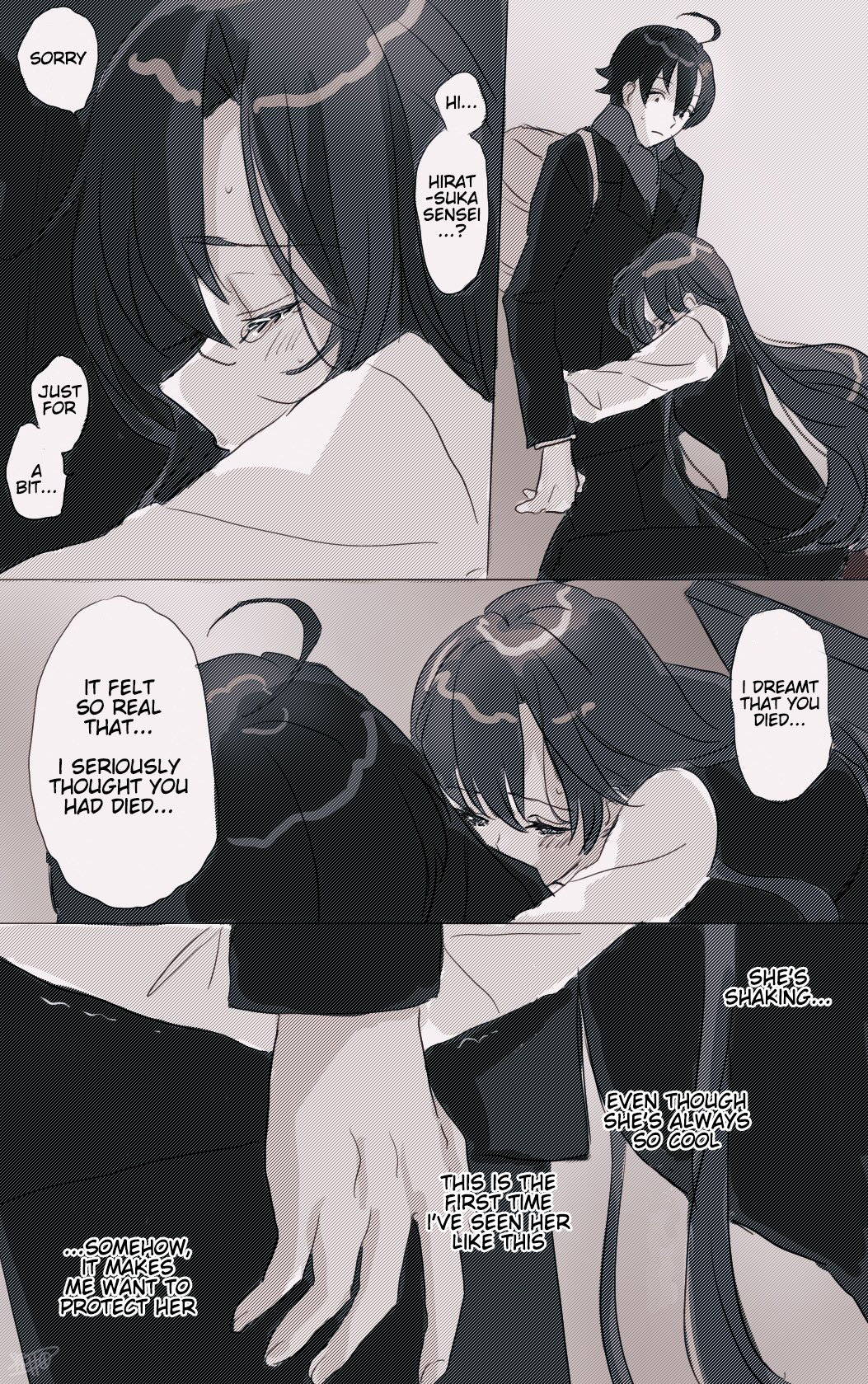 Hiratsu Cute, Shizu Cute! Chapter 10 page 3 - Chapter 10: A person who is always strong and cool