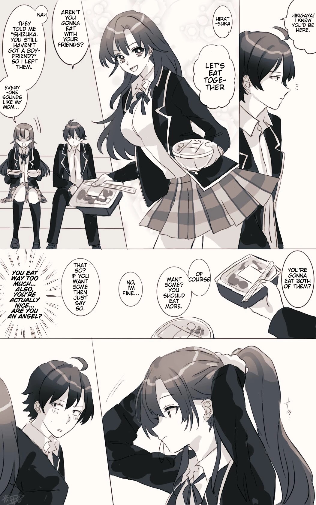 Hiratsu Cute, Shizu Cute! Chapter 13 page 1 - Chapter 13: Being born 10 years earlier, meeting 10 years earlier