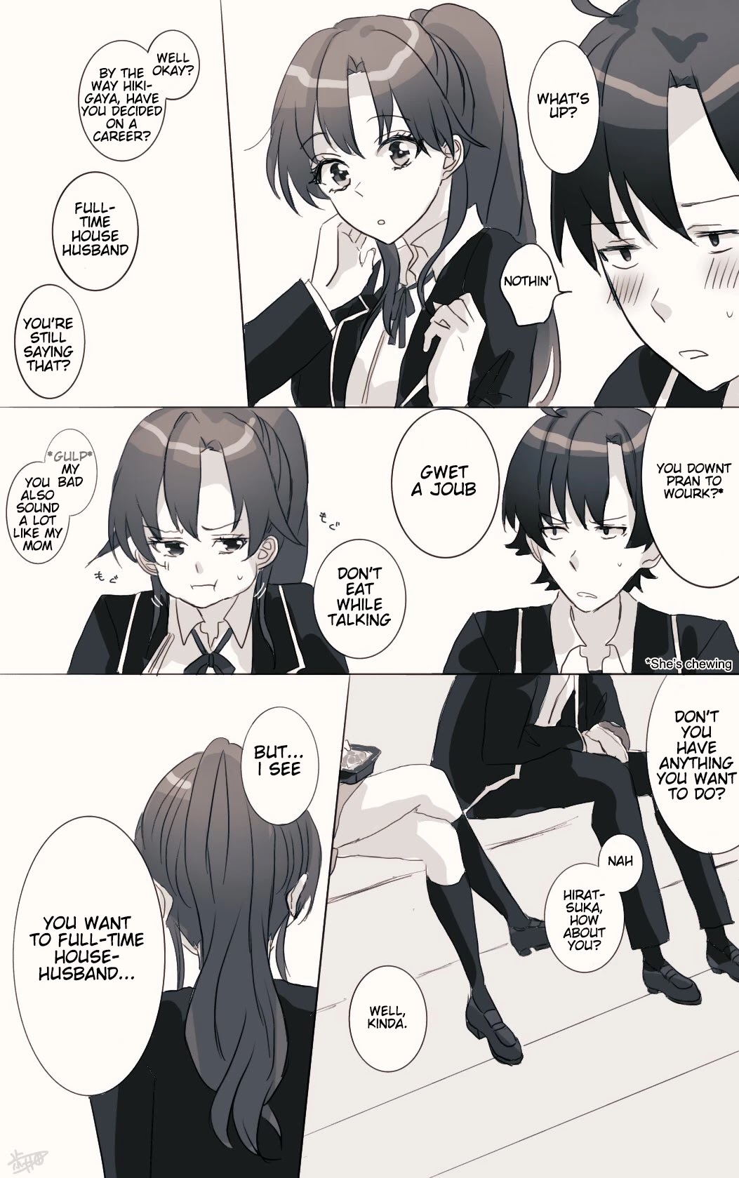 Hiratsu Cute, Shizu Cute! Chapter 13 page 2 - Chapter 13: Being born 10 years earlier, meeting 10 years earlier