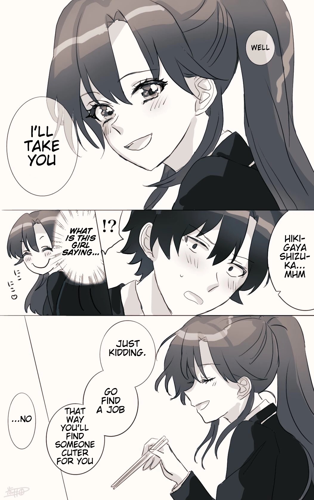 Hiratsu Cute, Shizu Cute! Chapter 13 page 3 - Chapter 13: Being born 10 years earlier, meeting 10 years earlier
