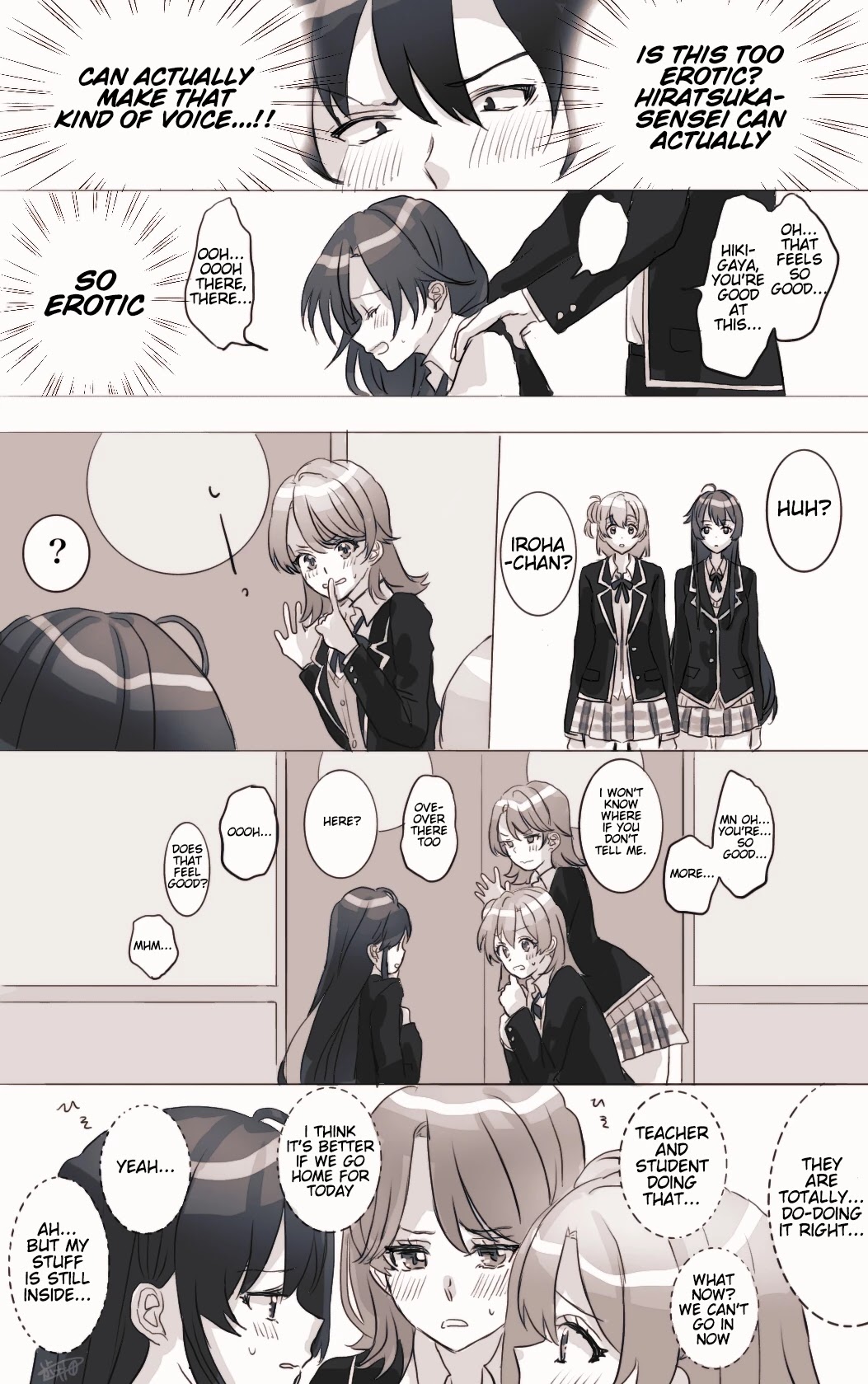 Hiratsu Cute, Shizu Cute! Chapter 14 page 3 - Chapter 14: It's just a massage