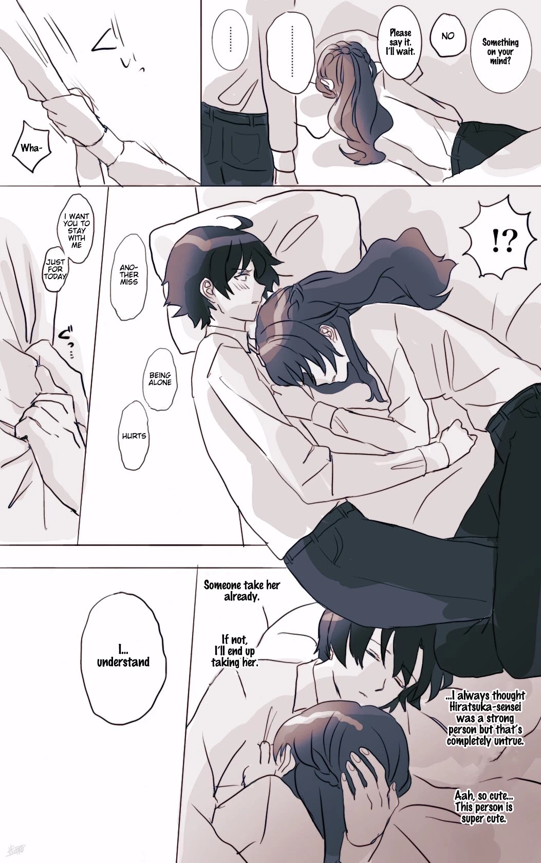 Hiratsu Cute, Shizu Cute! Chapter 18 page 3 - Chapter 18: The businessman Hikigaya and the teacher Hiratsuka