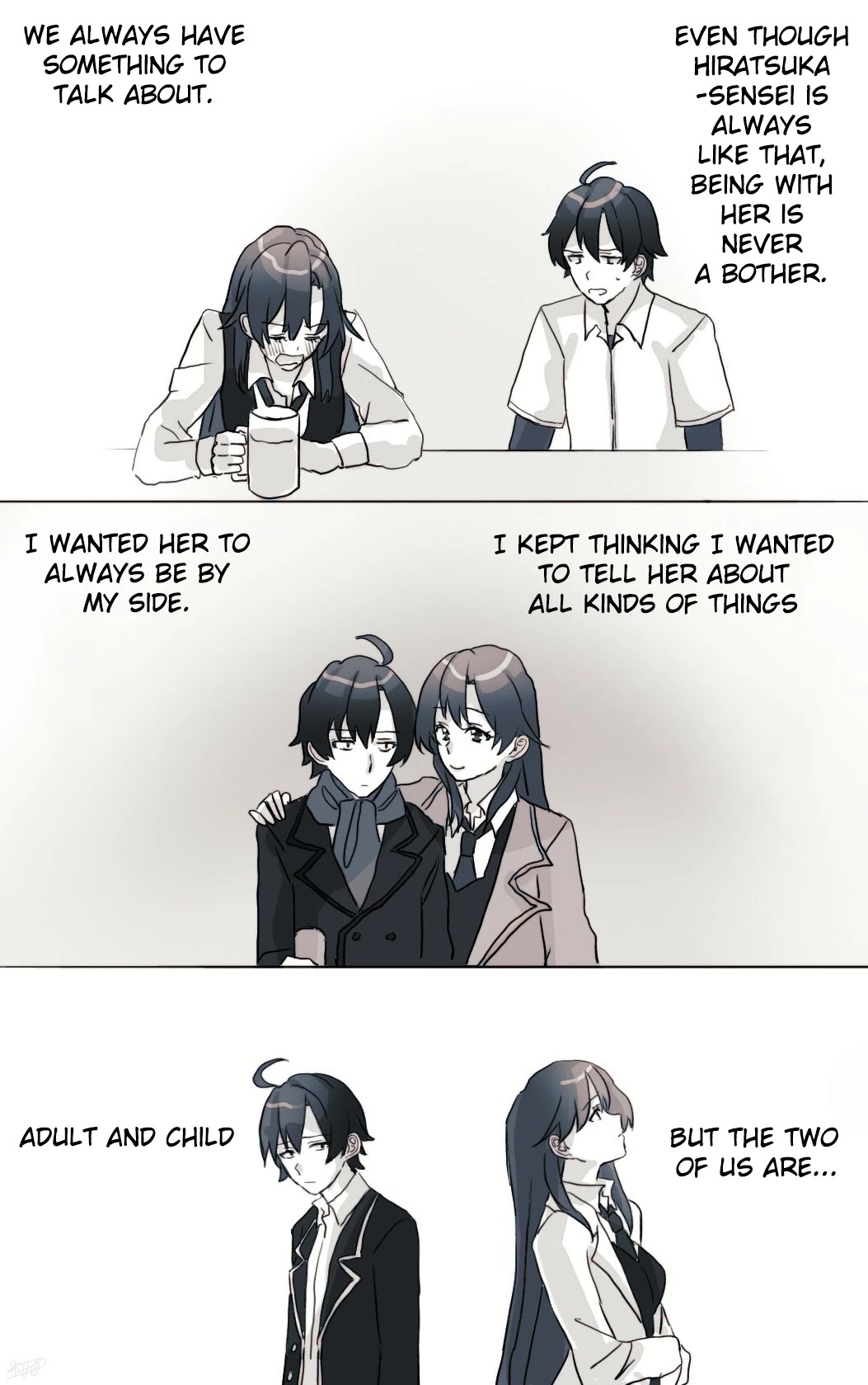 Hiratsu Cute, Shizu Cute! Chapter 25 page 3 - Chapter 25: Adult and child