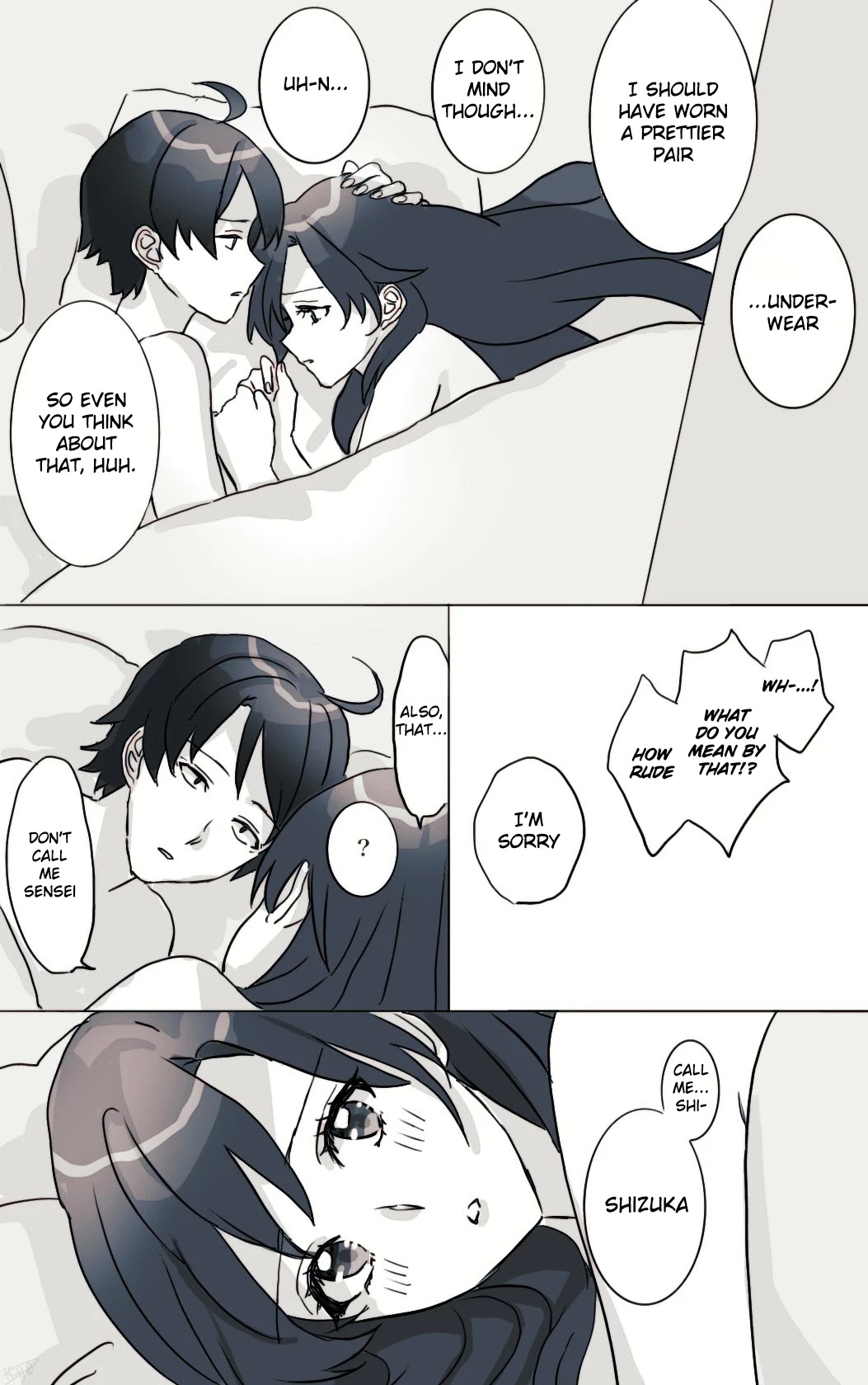 Hiratsu Cute, Shizu Cute! Chapter 28 page 1 - Chapter 28: Shizuka and Hachiman