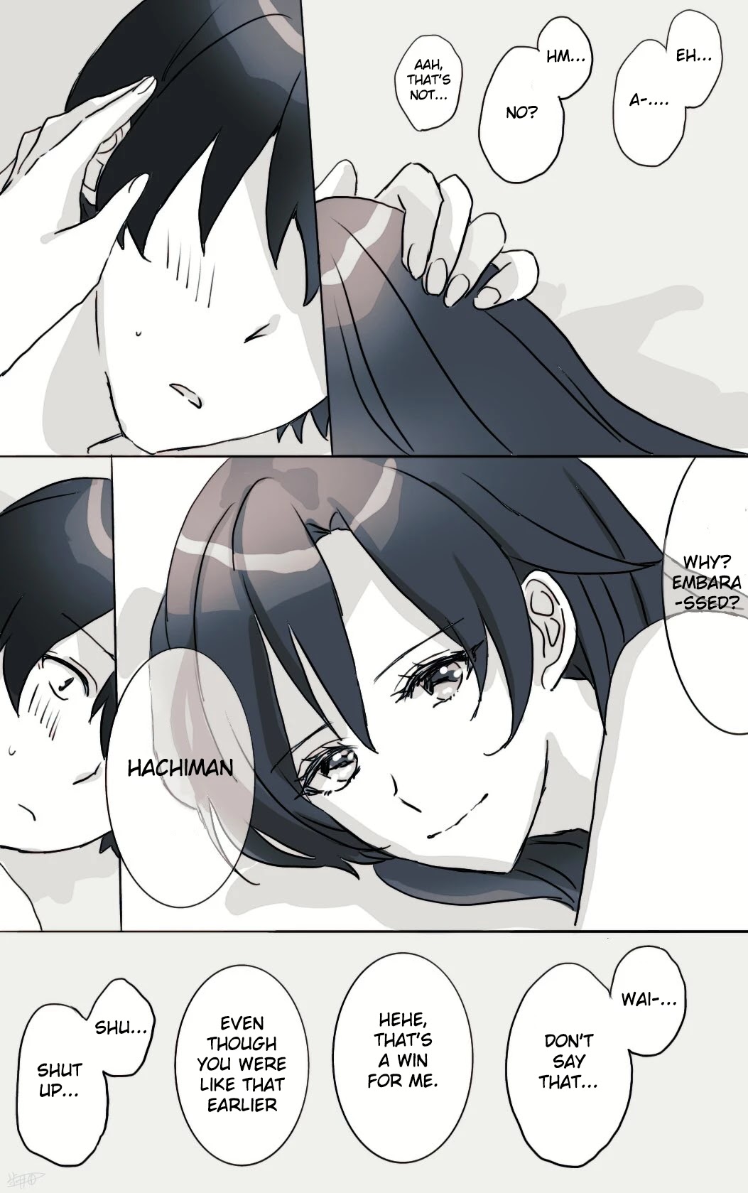 Hiratsu Cute, Shizu Cute! Chapter 28 page 2 - Chapter 28: Shizuka and Hachiman