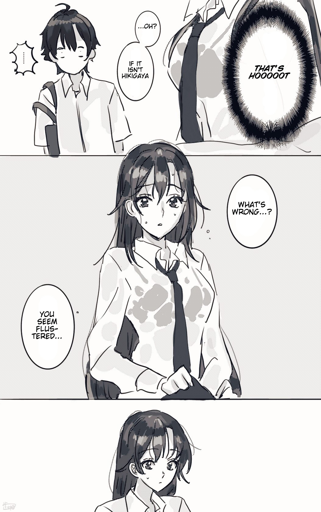 Hiratsu Cute, Shizu Cute! Chapter 3 page 2 - Chapter 3: Hiratsuka-sensei's rainy day