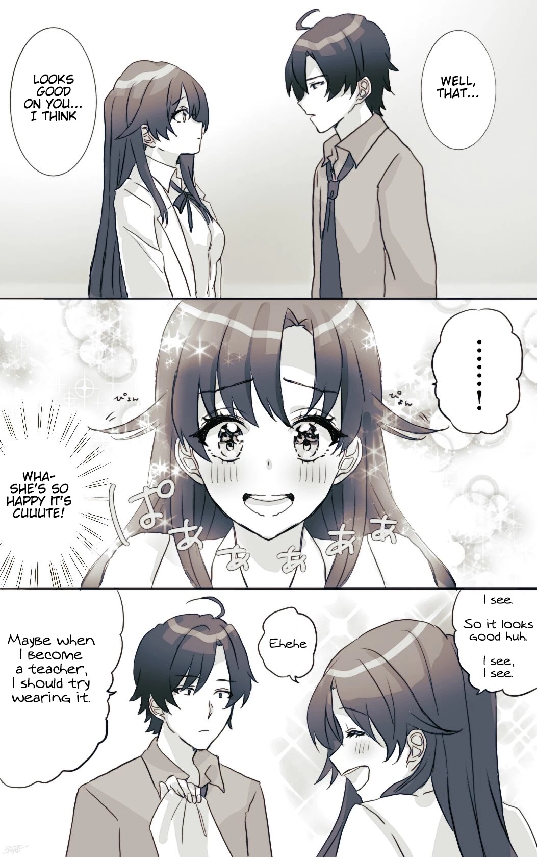 Hiratsu Cute, Shizu Cute! Chapter 30 page 3 - Chapter 30: Hikigaya-sensei and Shizuka