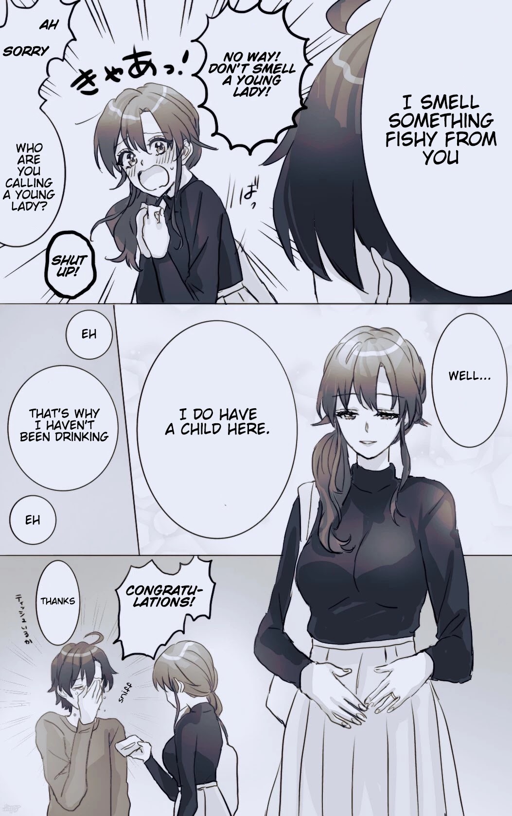 Hiratsu Cute, Shizu Cute! Chapter 31 page 3 - Chapter 31: I cried a bit when I got home