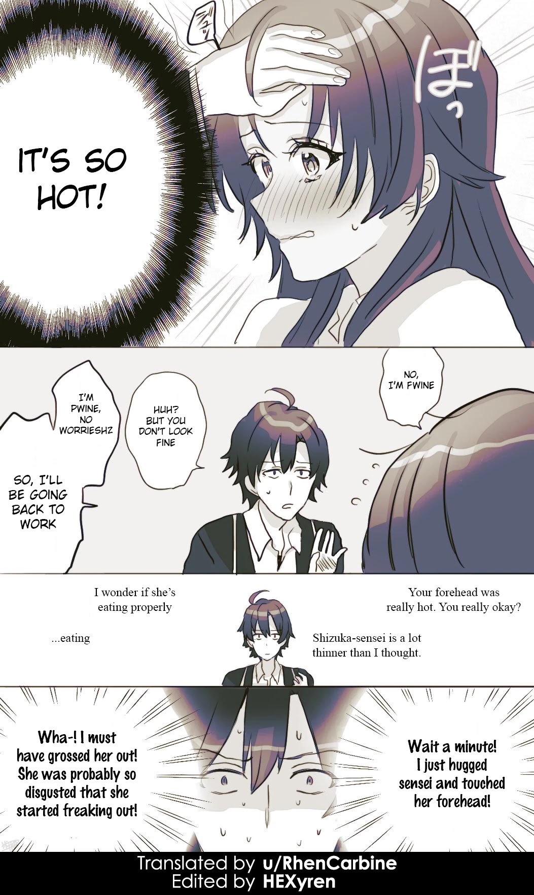 Hiratsu Cute, Shizu Cute! Chapter 33 page 4 - Chapter 33: Doki doki Shizuka-san