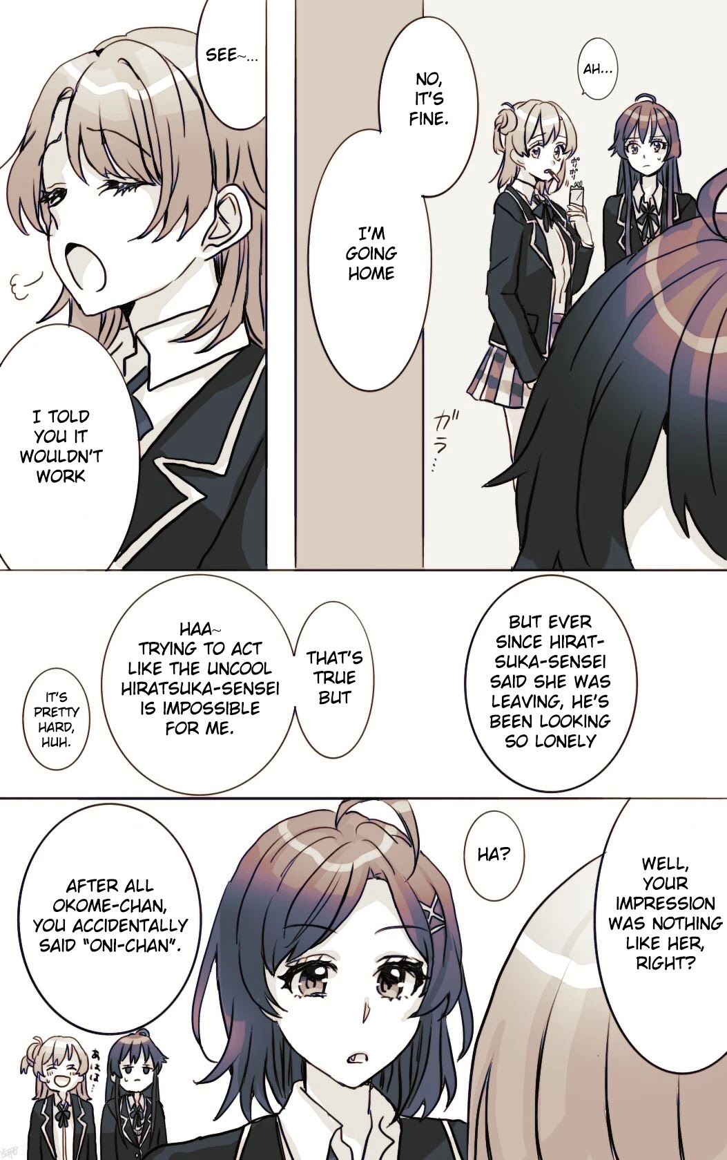 Hiratsu Cute, Shizu Cute! Chapter 34 page 2 - Chapter 34: If only we could be together forever