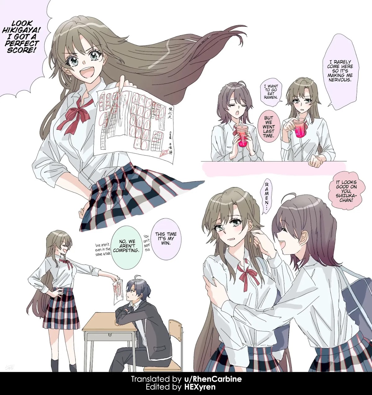 Hiratsu Cute, Shizu Cute! Chapter 36 page 4 - Chapter 36: Highschool Shizuka-chan