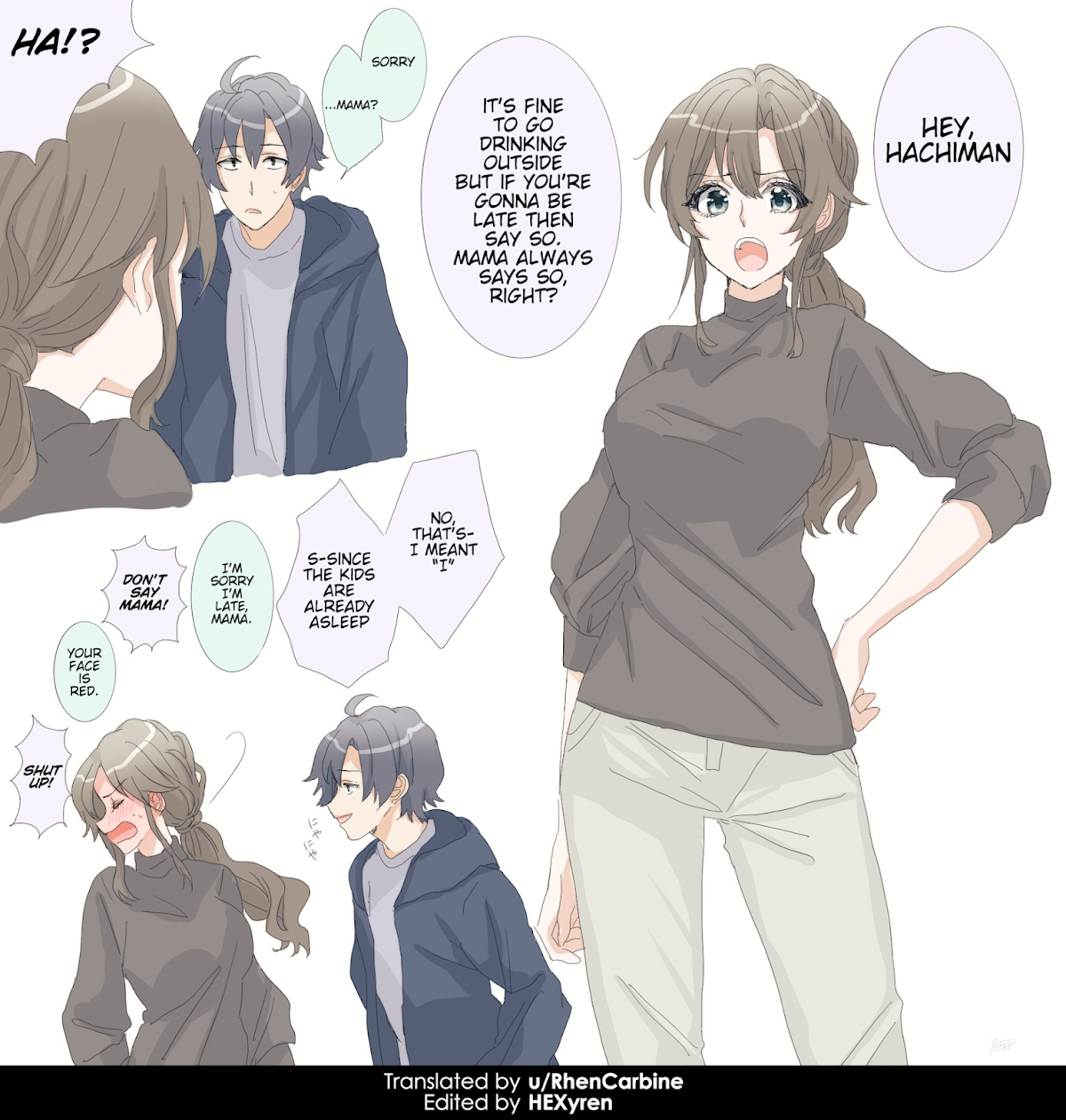 Hiratsu Cute, Shizu Cute! Chapter 38 page 4 - Chapter 38: Shizuka Hikigaya-san