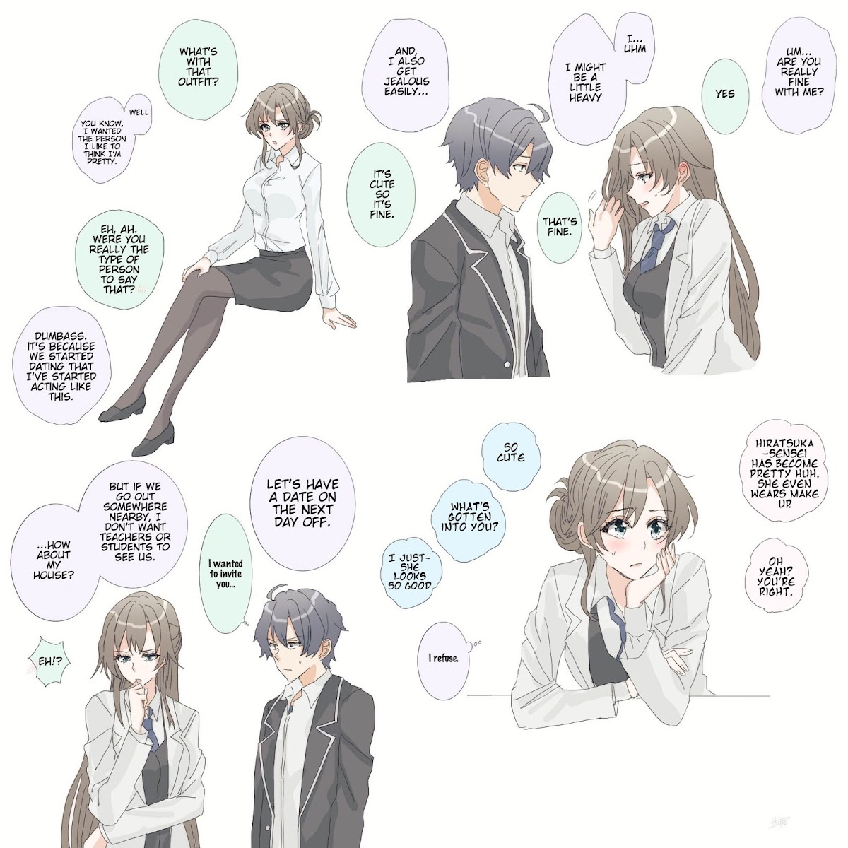 Hiratsu Cute, Shizu Cute! Chapter 39 page 2 - Chapter 39: Teacher and student until they're married