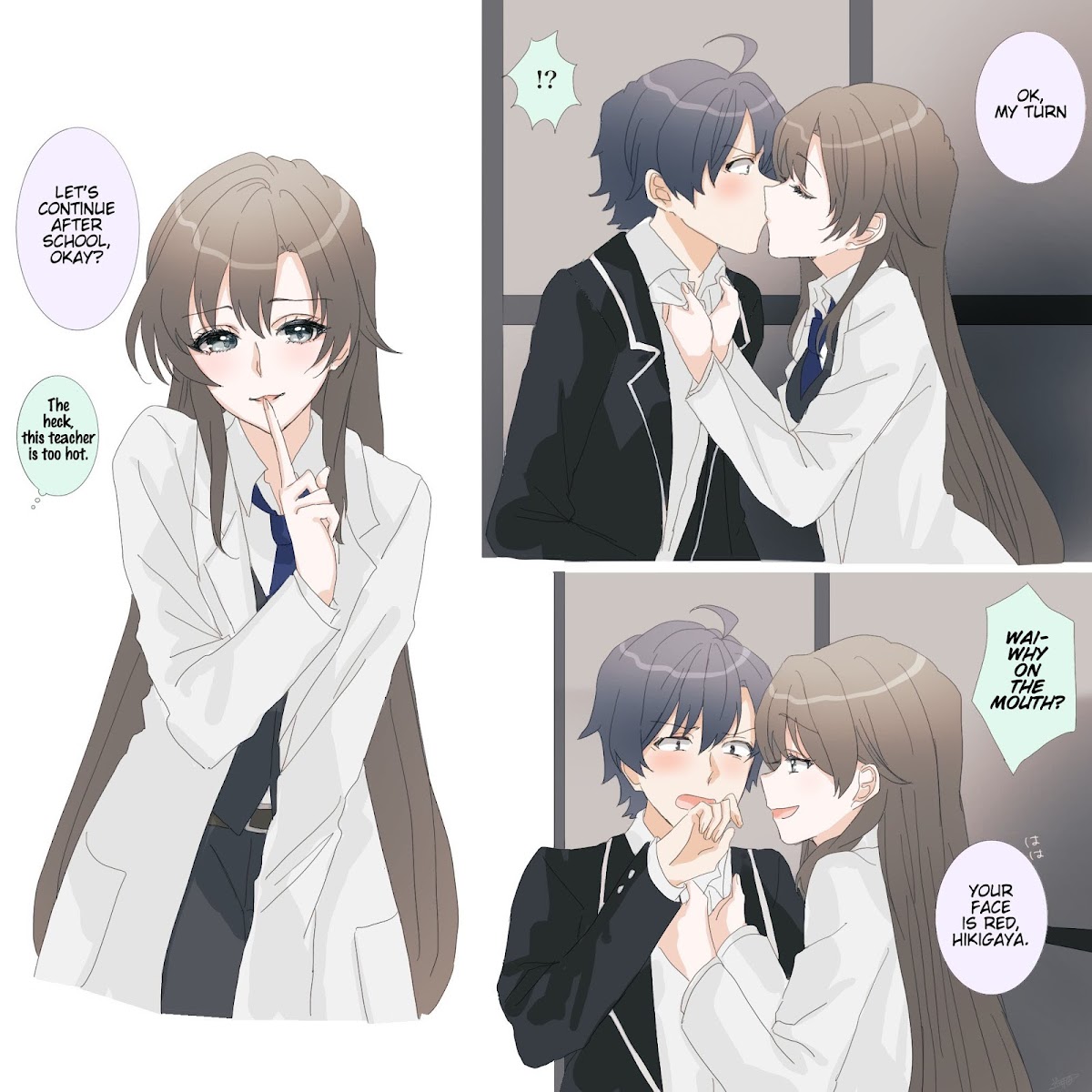 Hiratsu Cute, Shizu Cute! Chapter 41 page 2 - Chapter 41: At school