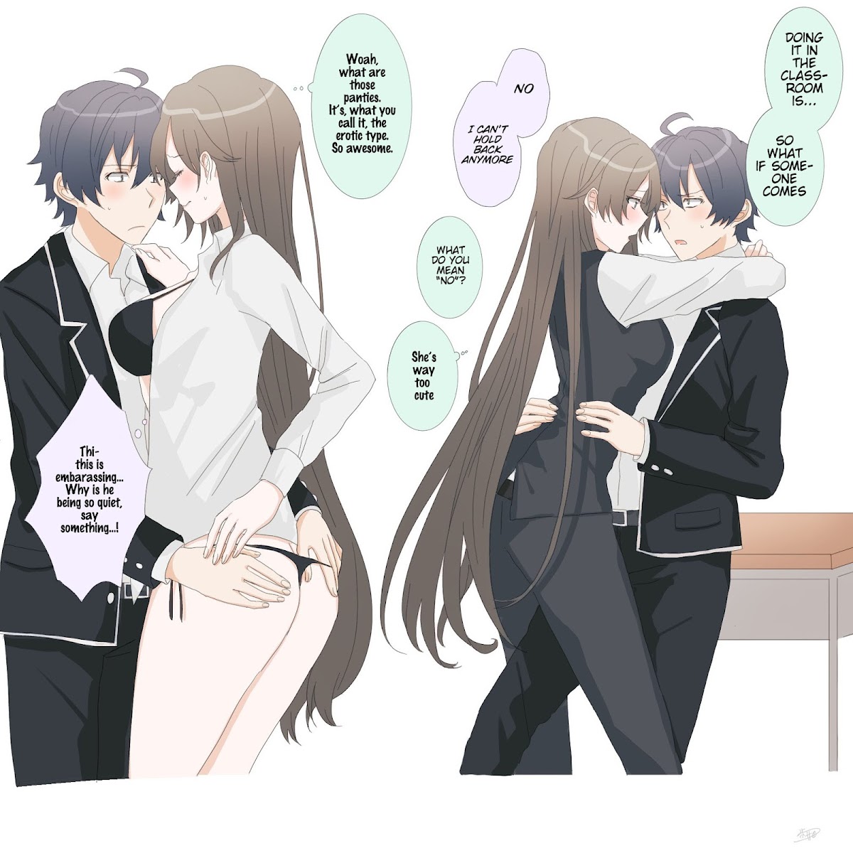 Hiratsu Cute, Shizu Cute! Chapter 41 page 3 - Chapter 41: At school