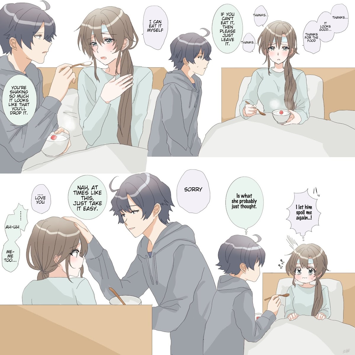 Hiratsu Cute, Shizu Cute! Chapter 42 page 3 - Chapter 42: Feverish Shizuka-chan