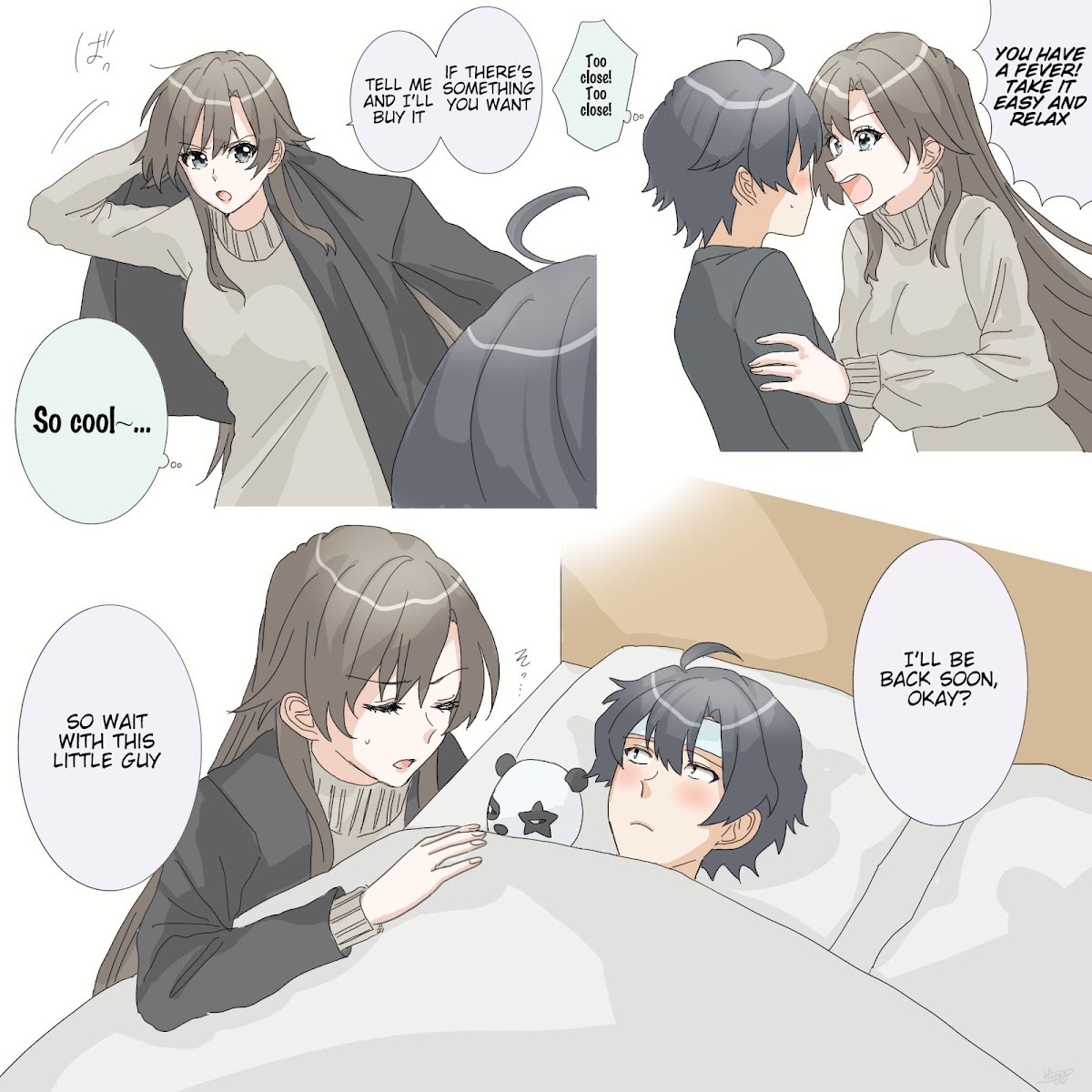 Hiratsu Cute, Shizu Cute! Chapter 43 page 1 - Chapter 43: The Nurturing Shizuka-san