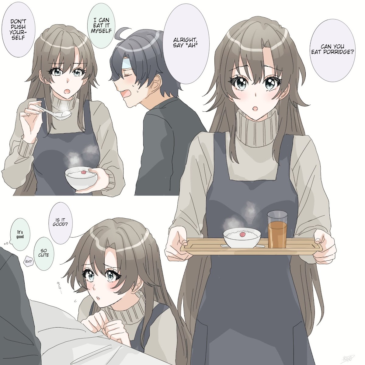 Hiratsu Cute, Shizu Cute! Chapter 43 page 3 - Chapter 43: The Nurturing Shizuka-san