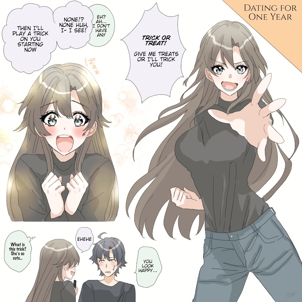 Hiratsu Cute, Shizu Cute! Chapter 44 page 1 - Chapter 44: HachiXShizuka Halloween