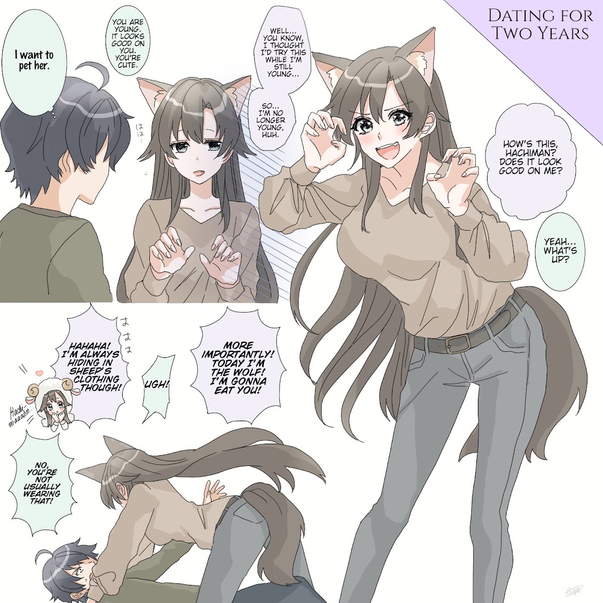 Hiratsu Cute, Shizu Cute! Chapter 44 page 2 - Chapter 44: HachiXShizuka Halloween
