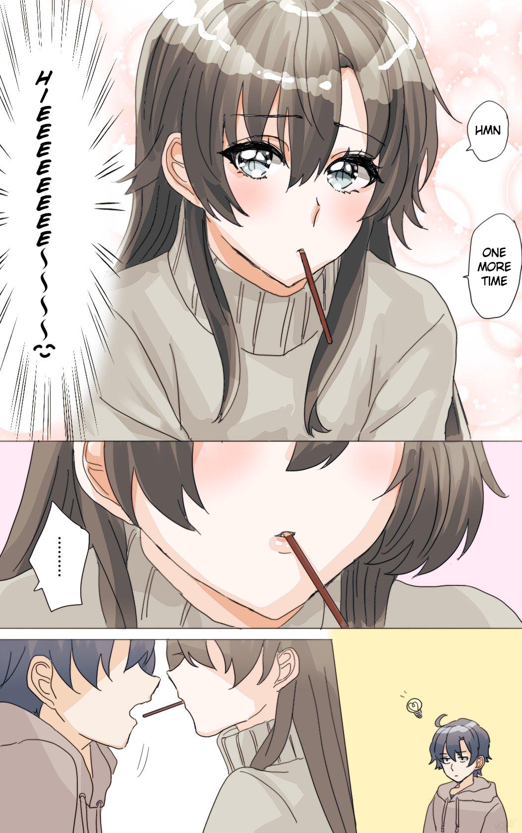 Hiratsu Cute, Shizu Cute! Chapter 47 page 3 - Chapter 47: Pokki day with HachiZuka