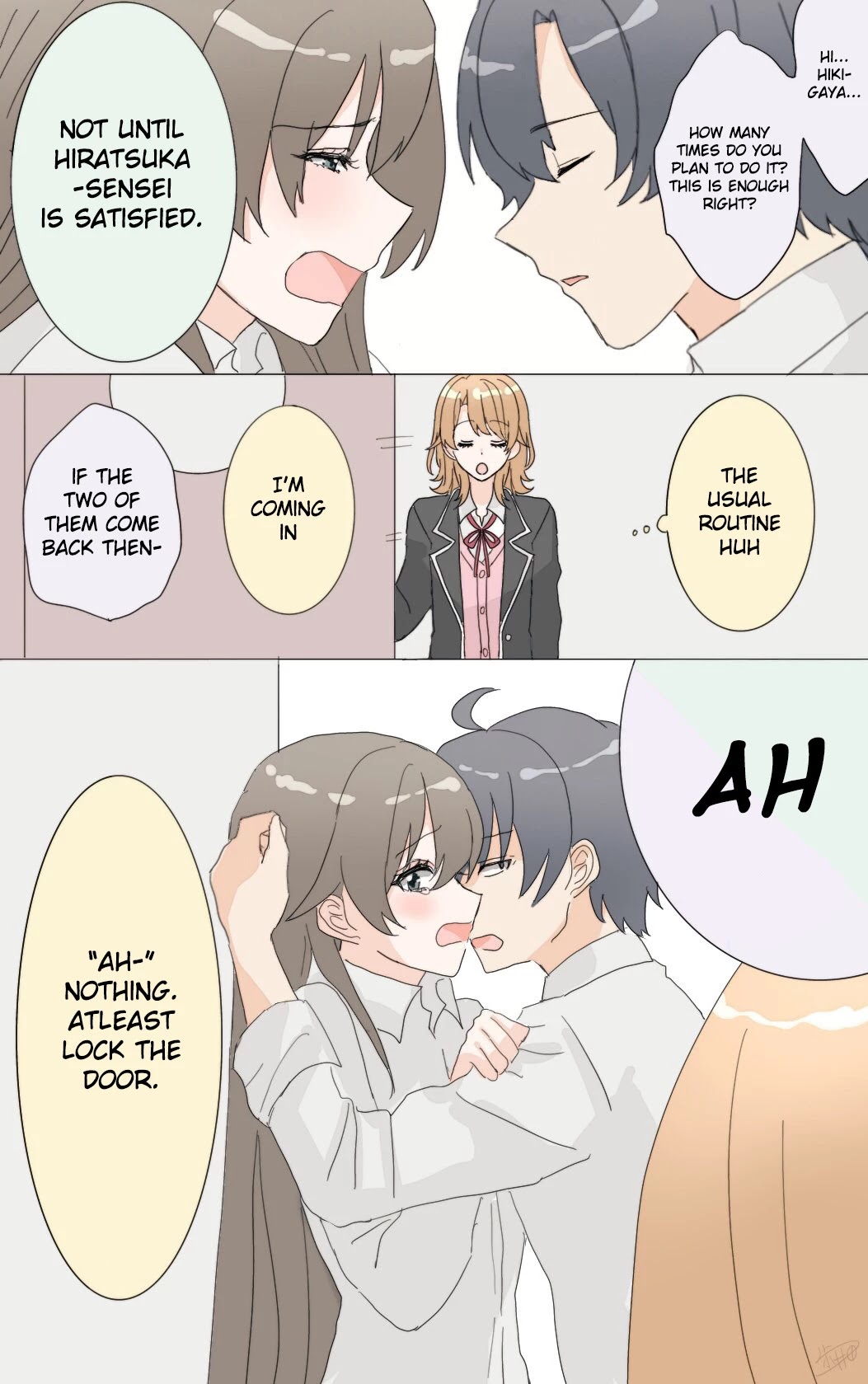 Hiratsu Cute, Shizu Cute! Chapter 49 page 4 - Chapter 49: In the club room