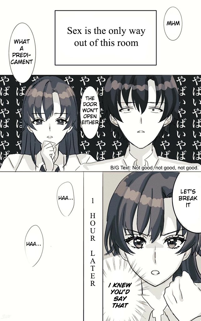 Hiratsu Cute, Shizu Cute! Chapter 6 page 1 - Chapter 6: A room you cannot leave until you...