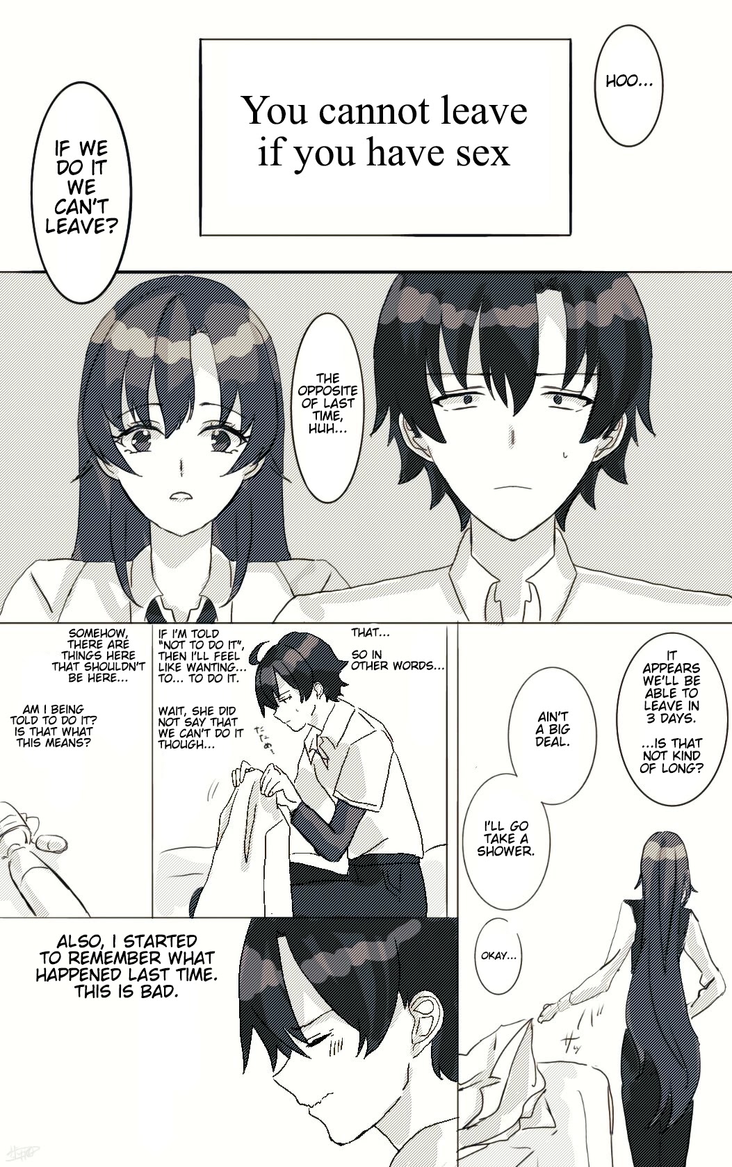 Hiratsu Cute, Shizu Cute! Chapter 7 page 1 - Chapter 7: A room you can't leave if you... (Part 1)