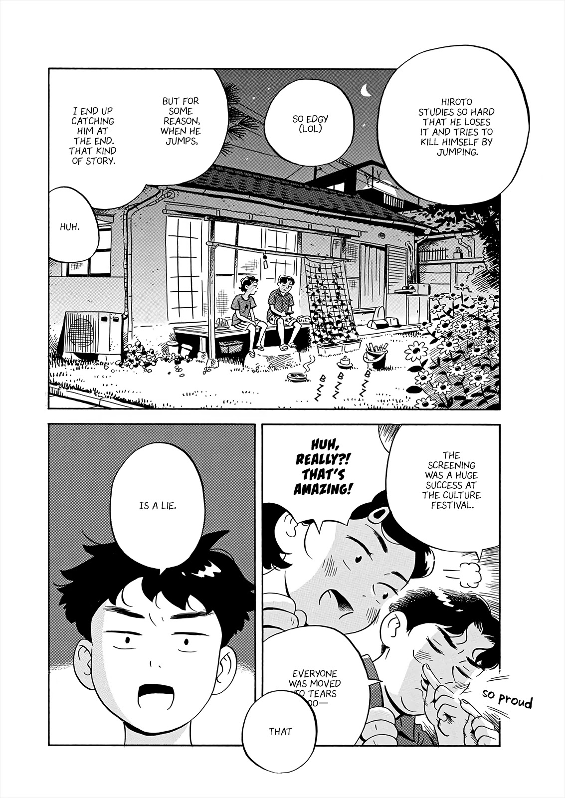 Hirayasumi Chapter 12 page 6 - Chapter 12: Left Behind in a Summer Film