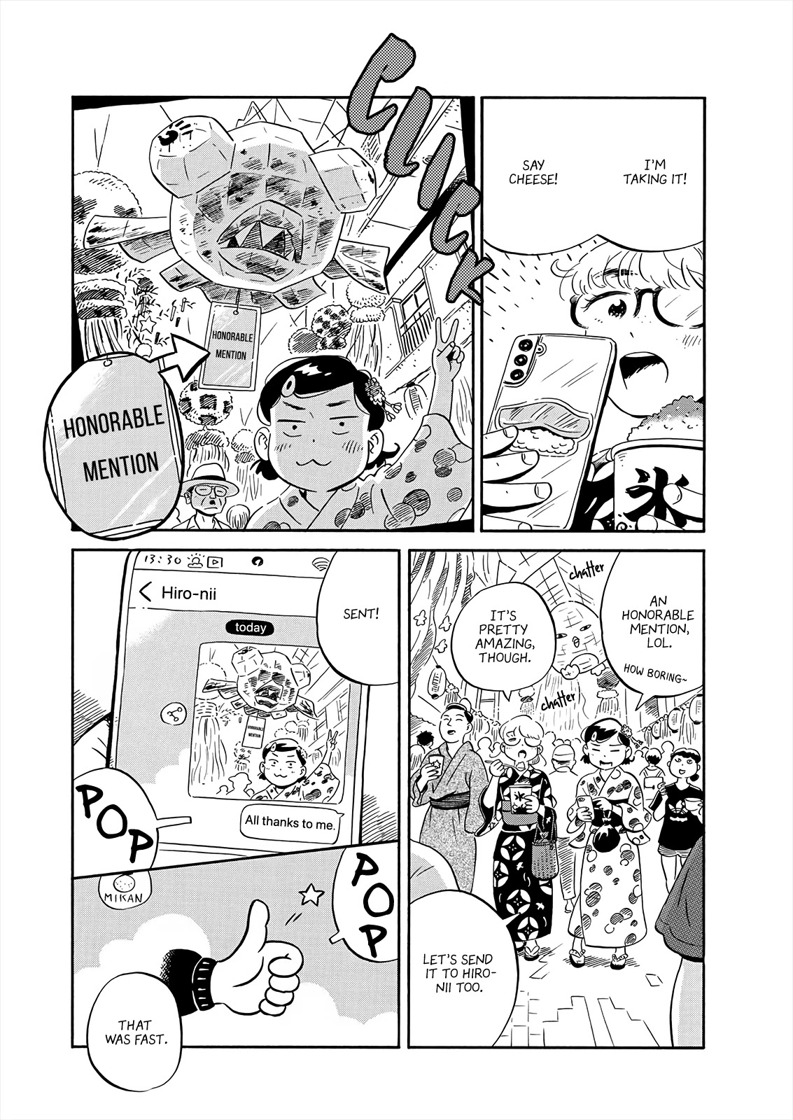 Hirayasumi Chapter 14 page 4 - Chapter 14: Tanabata Festival Rebellion at Asagaya! Pt. 2