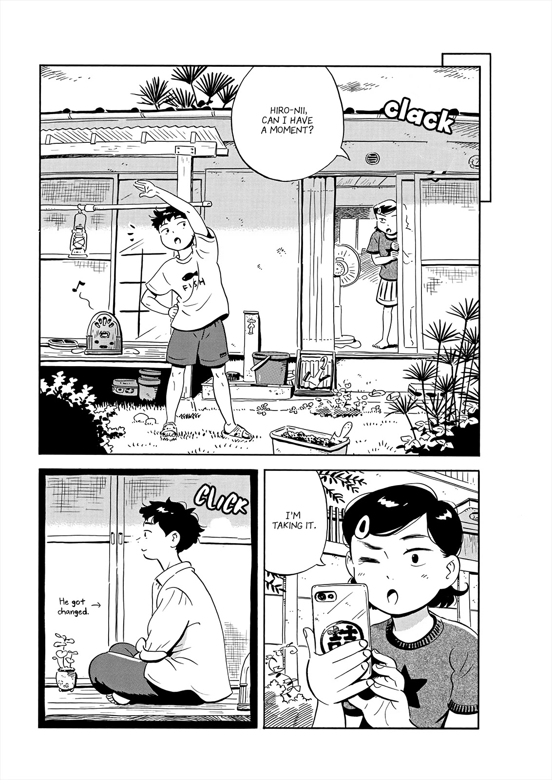 Hirayasumi Chapter 15 page 14 - Chapter 15: On a Typhoon Night