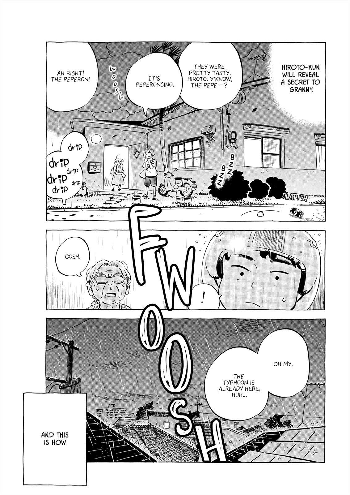 Hirayasumi Chapter 15 page 3 - Chapter 15: On a Typhoon Night