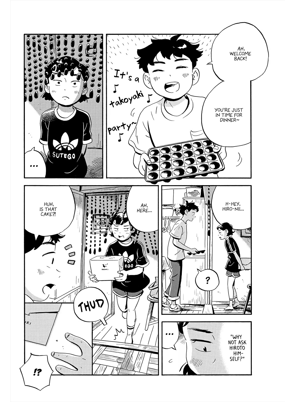 Hirayasumi Chapter 16 page 14 - Chapter 16: Takoyaki and Cake