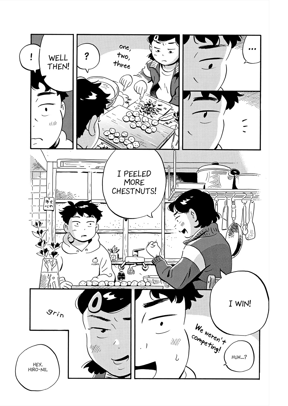 Hirayasumi Chapter 18 page 12 - Chapter 18: A Full Moon and Chestnut Rice