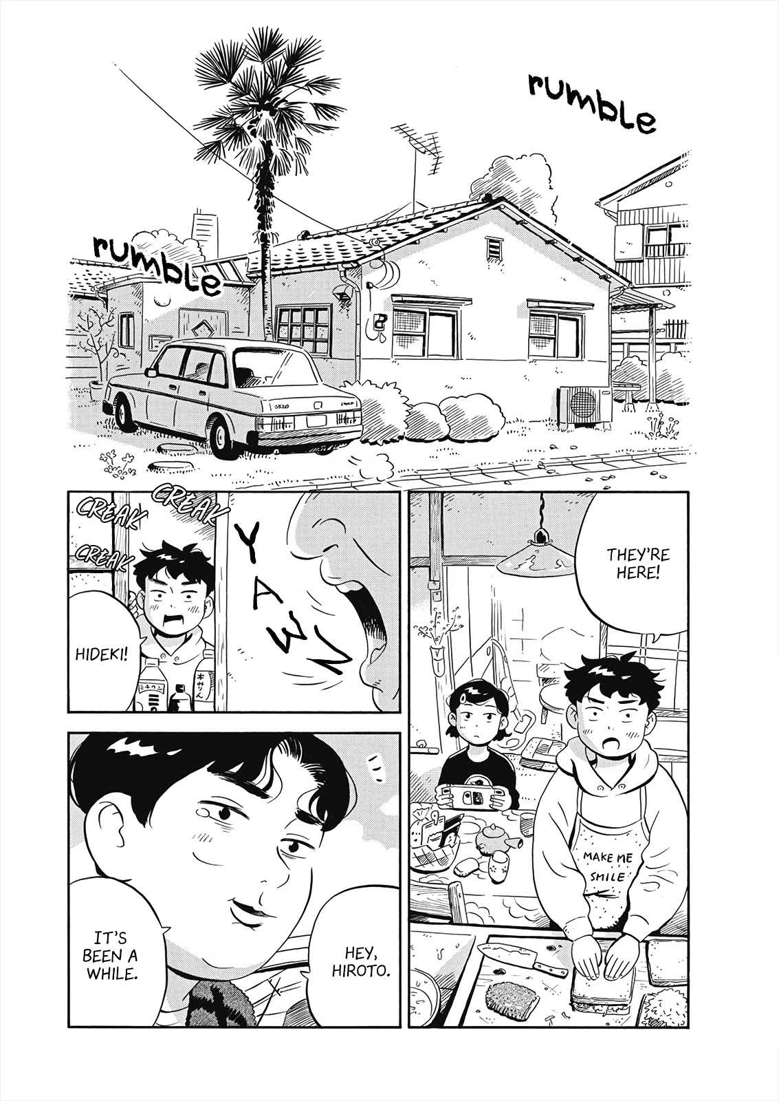 Hirayasumi Chapter 20 page 4 - Chapter 20: Our Basketball Game