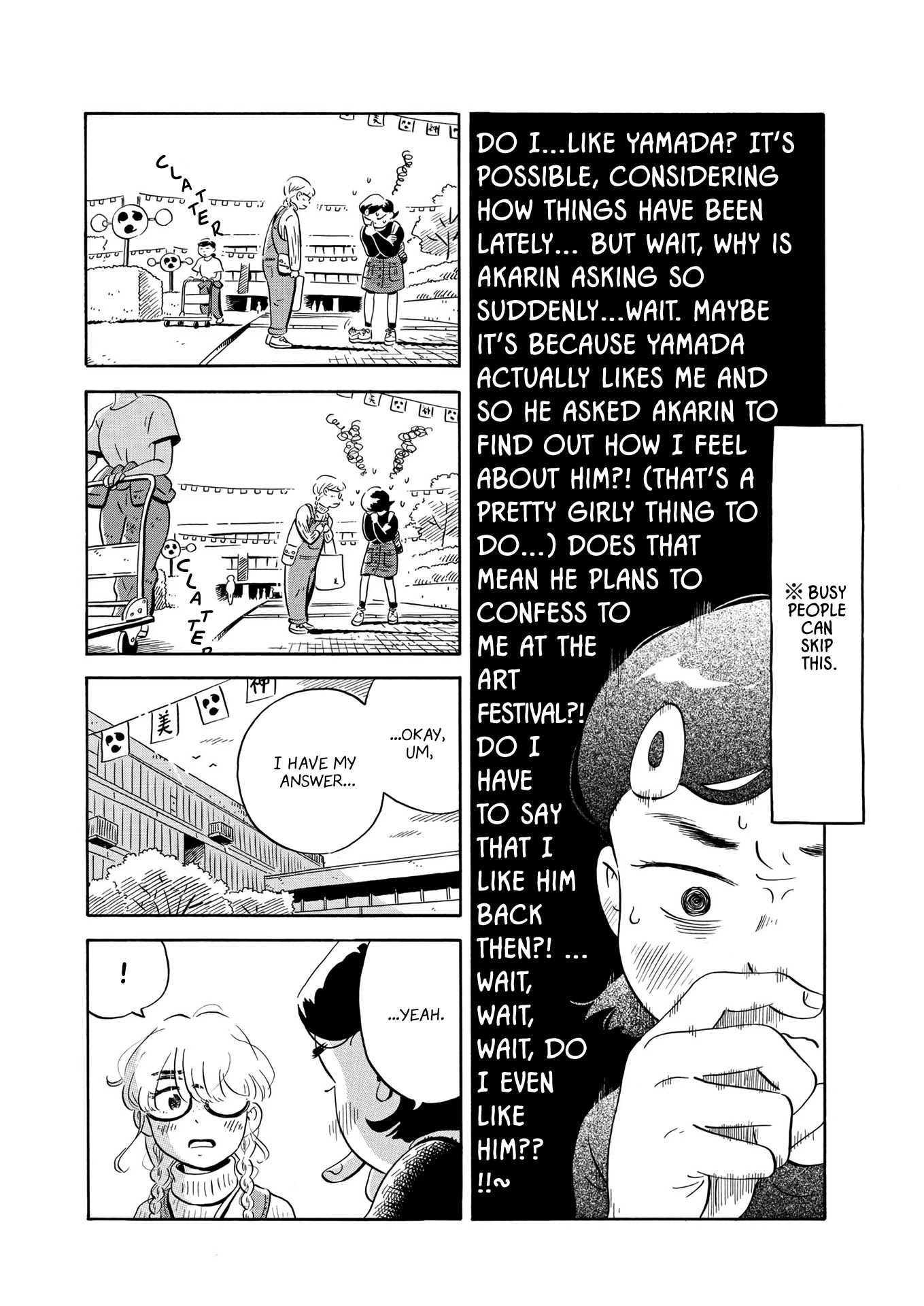 Hirayasumi Chapter 22 page 3 - Chapter 22: Unexpected Romance?! Art Festival Pt. 2