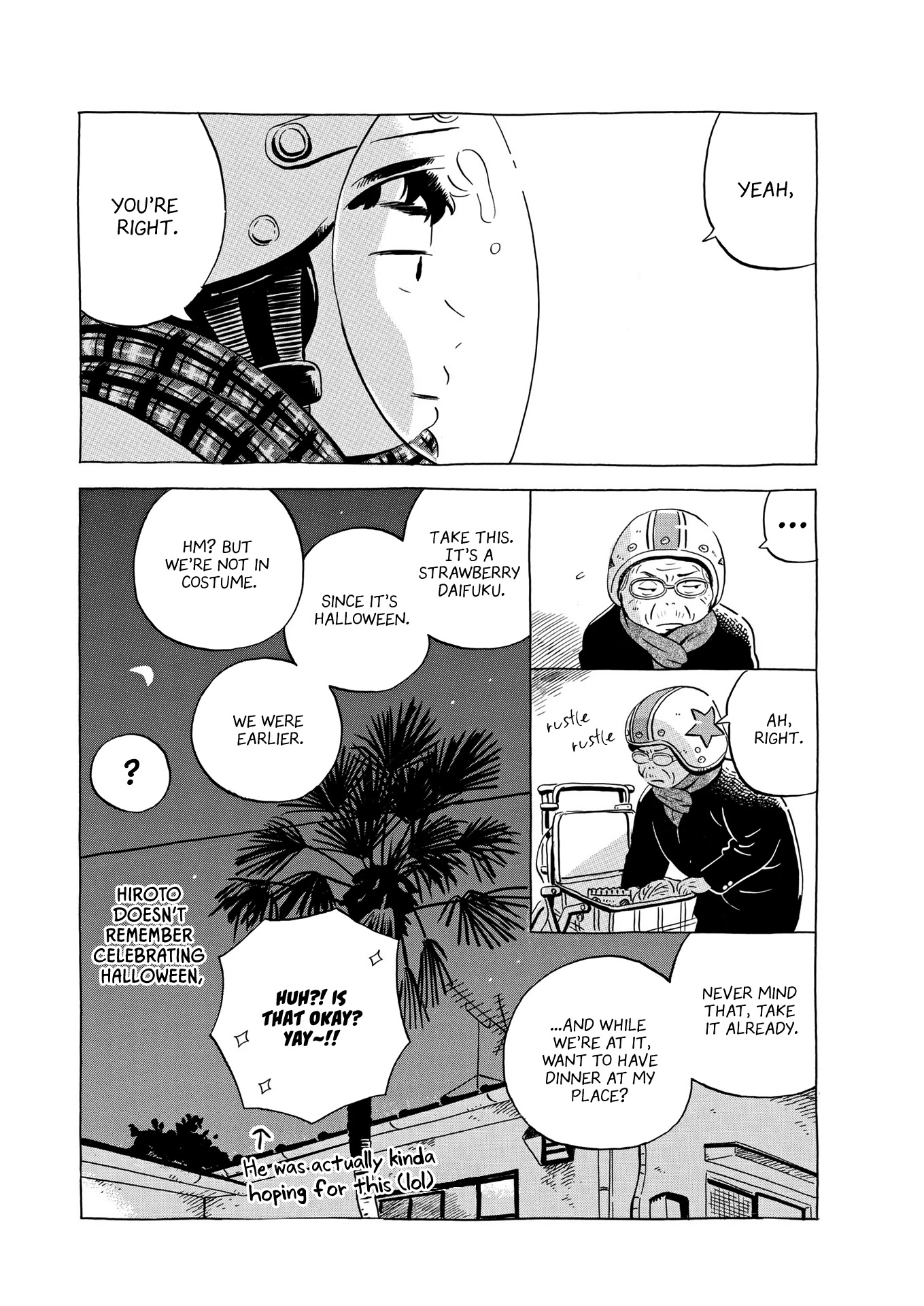 Hirayasumi Chapter 24 page 16 - Chapter 24: Drive My Halloween