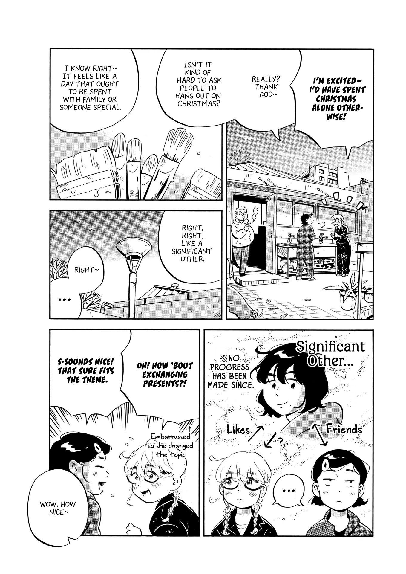 Hirayasumi Chapter 28 page 3 - Chapter 28: Midnight on Christmas!! Pt. 1